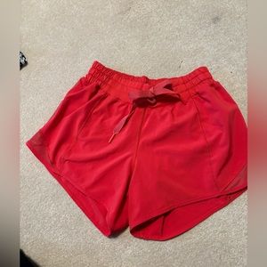Lululemon size 4 Hotty Hot Shorts.  4" inseam